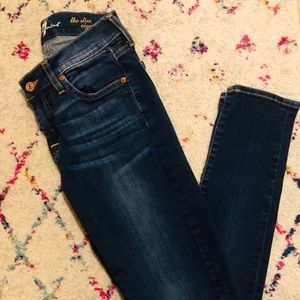 7 For All Mankind The Slim Cigarette Skinny Jeans